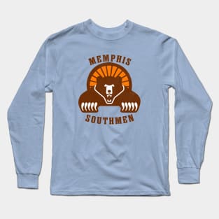 Defunct Memphis Southmen WFL Football 1975 Long Sleeve T-Shirt